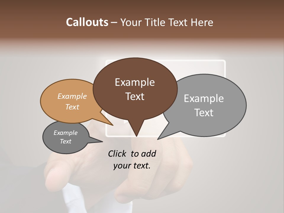 Sign Stop Video PowerPoint Template