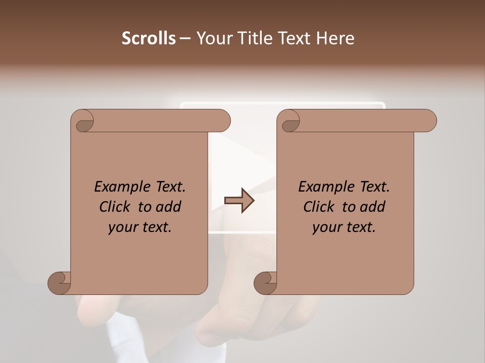 Sign Stop Video PowerPoint Template