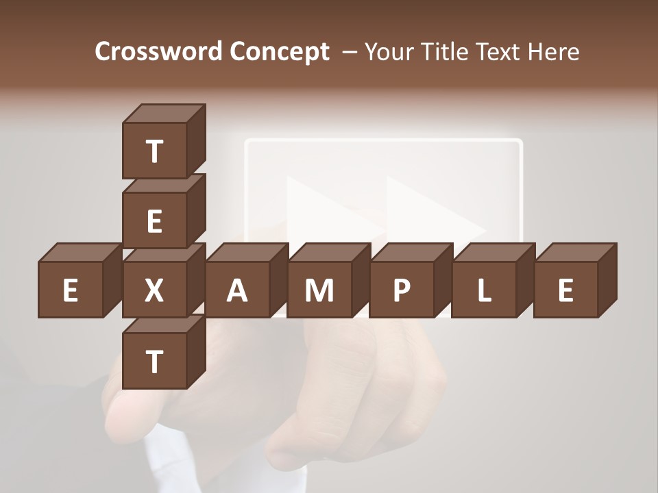 Sign Stop Video PowerPoint Template