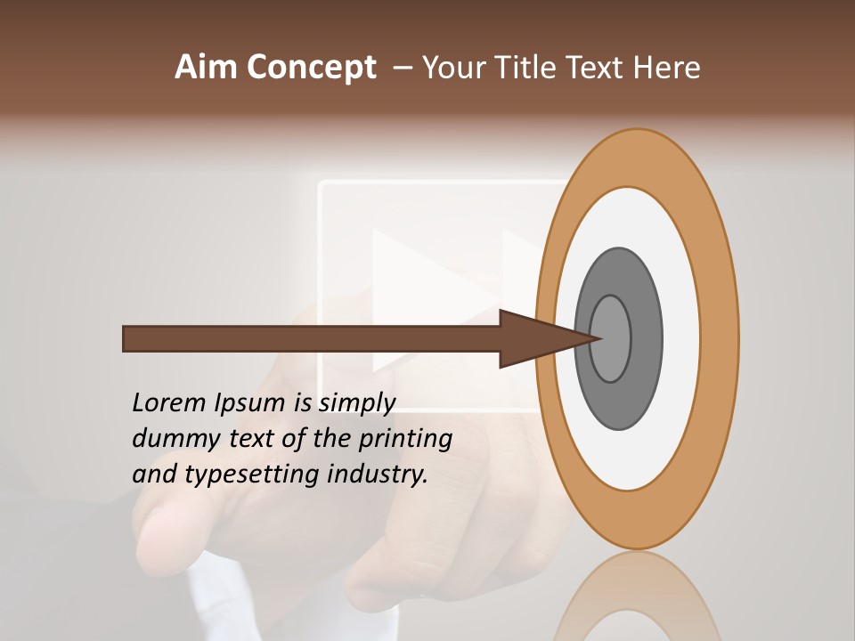Sign Stop Video PowerPoint Template