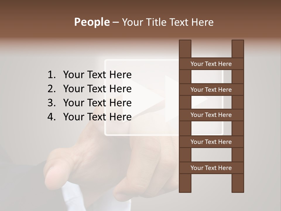 Sign Stop Video PowerPoint Template