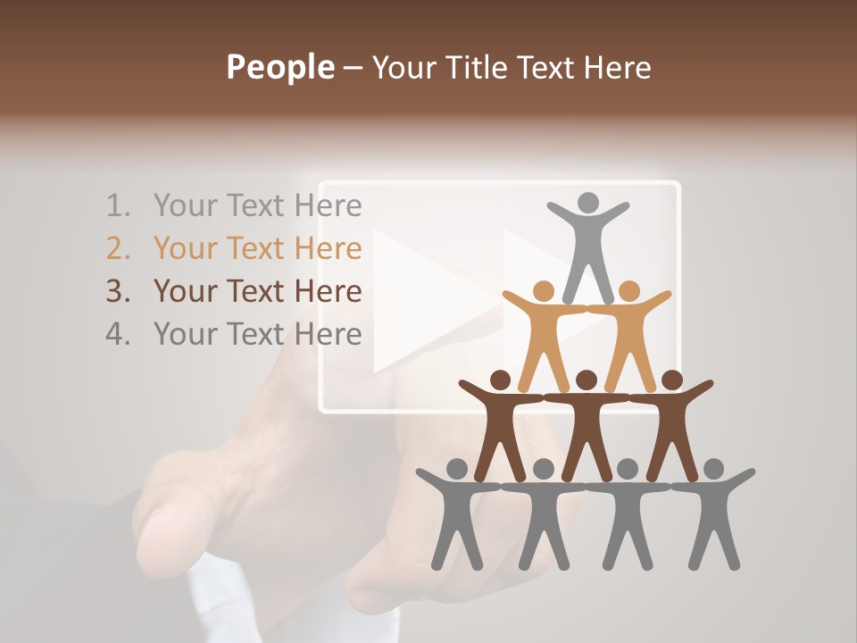 Sign Stop Video PowerPoint Template