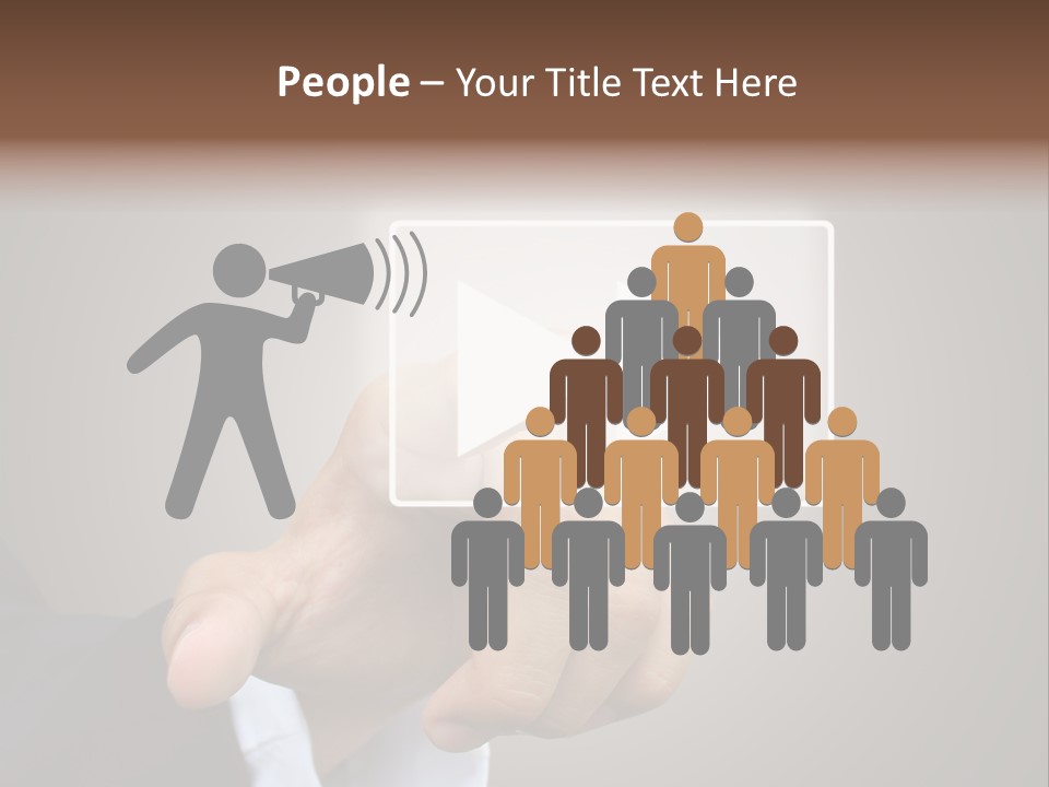 Sign Stop Video PowerPoint Template