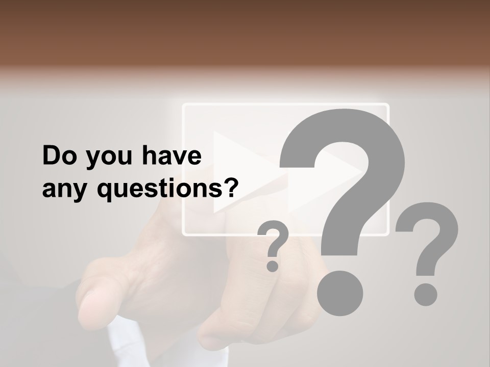 Sign Stop Video PowerPoint Template