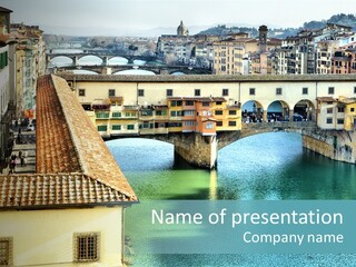 Street Arch Europe PowerPoint Template