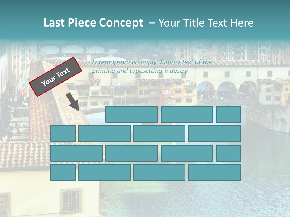 Street Arch Europe PowerPoint Template