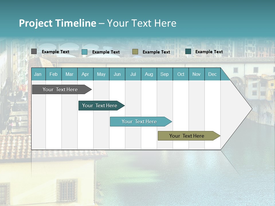 Street Arch Europe PowerPoint Template