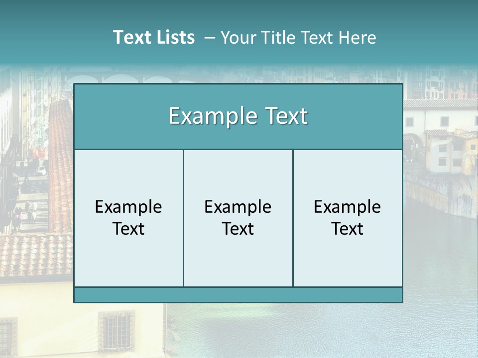 Street Arch Europe PowerPoint Template