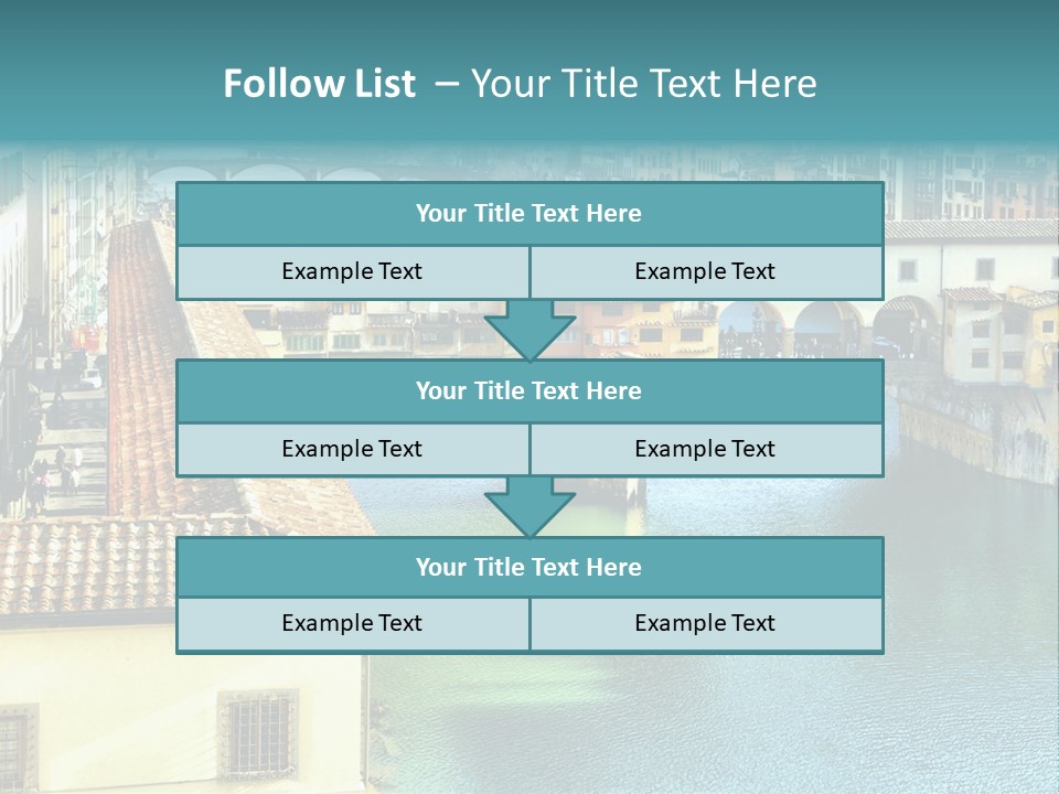 Street Arch Europe PowerPoint Template