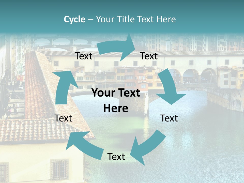 Street Arch Europe PowerPoint Template