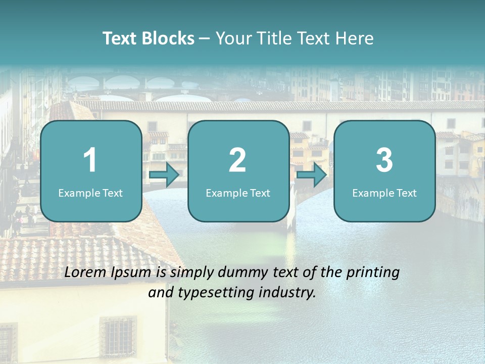 Street Arch Europe PowerPoint Template