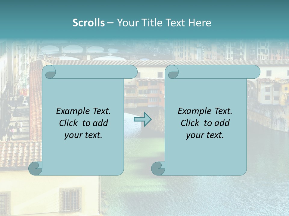 Street Arch Europe PowerPoint Template