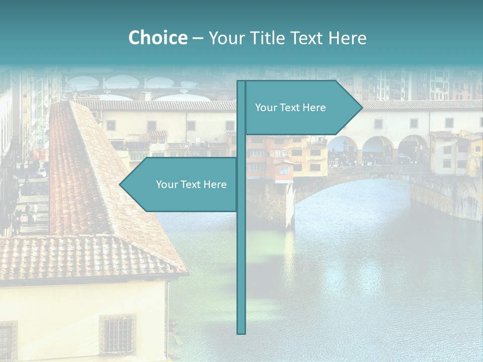 Street Arch Europe PowerPoint Template