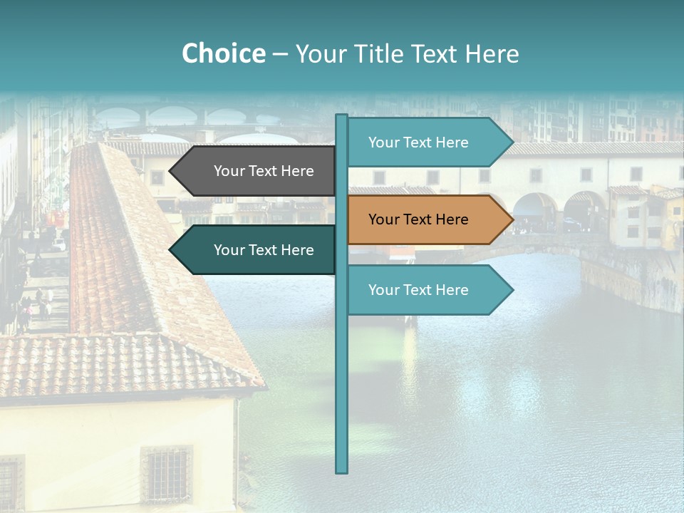 Street Arch Europe PowerPoint Template