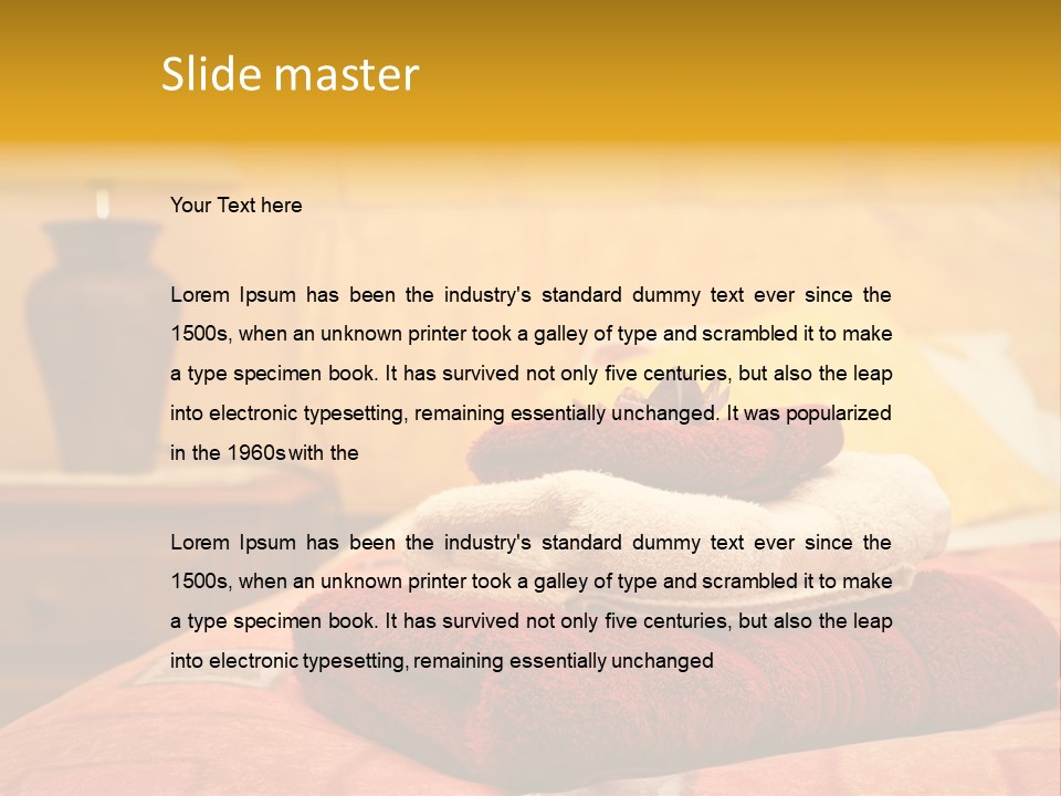 Time Dry Hospitable PowerPoint Template