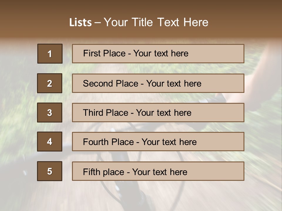 Recreation Outdoor Rapid PowerPoint Template