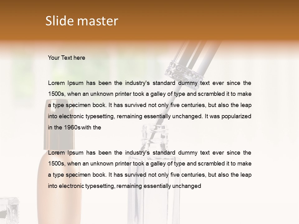 Cream Arm Cr PowerPoint Template