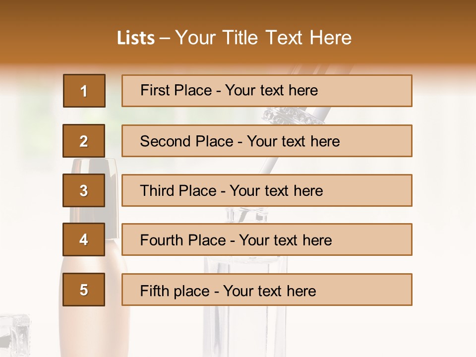 Cream Arm Cr PowerPoint Template