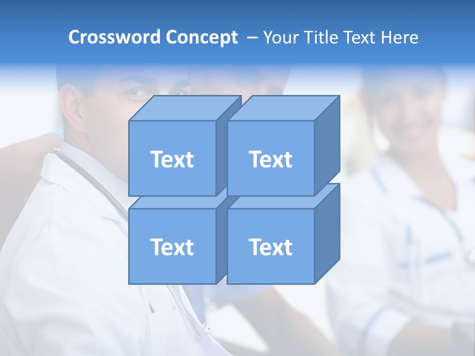 Worker Uniform Man PowerPoint Template