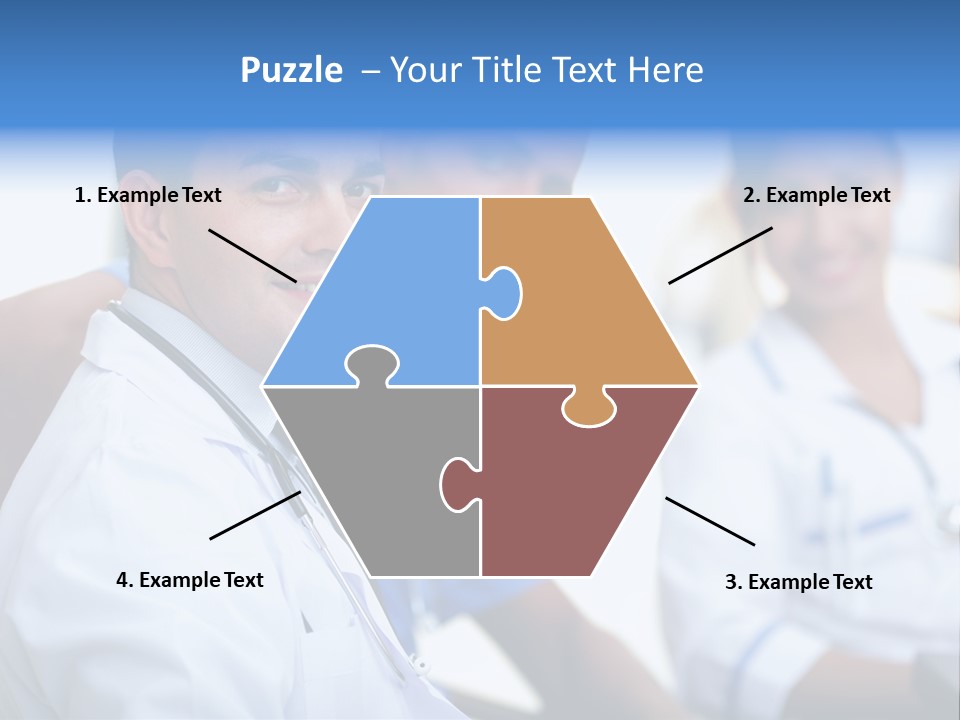 Worker Uniform Man PowerPoint Template