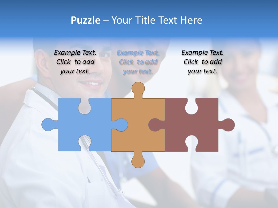 Worker Uniform Man PowerPoint Template