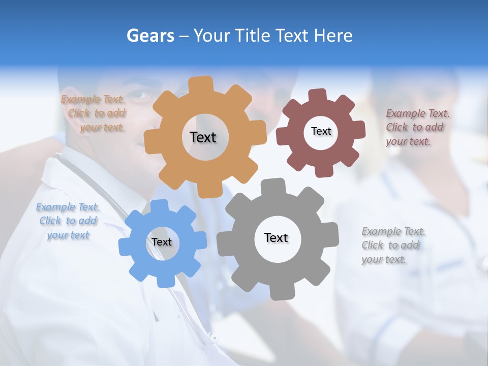 Worker Uniform Man PowerPoint Template