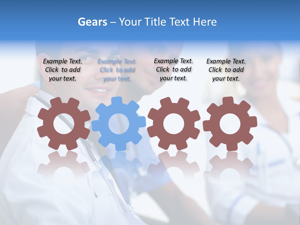 Worker Uniform Man PowerPoint Template