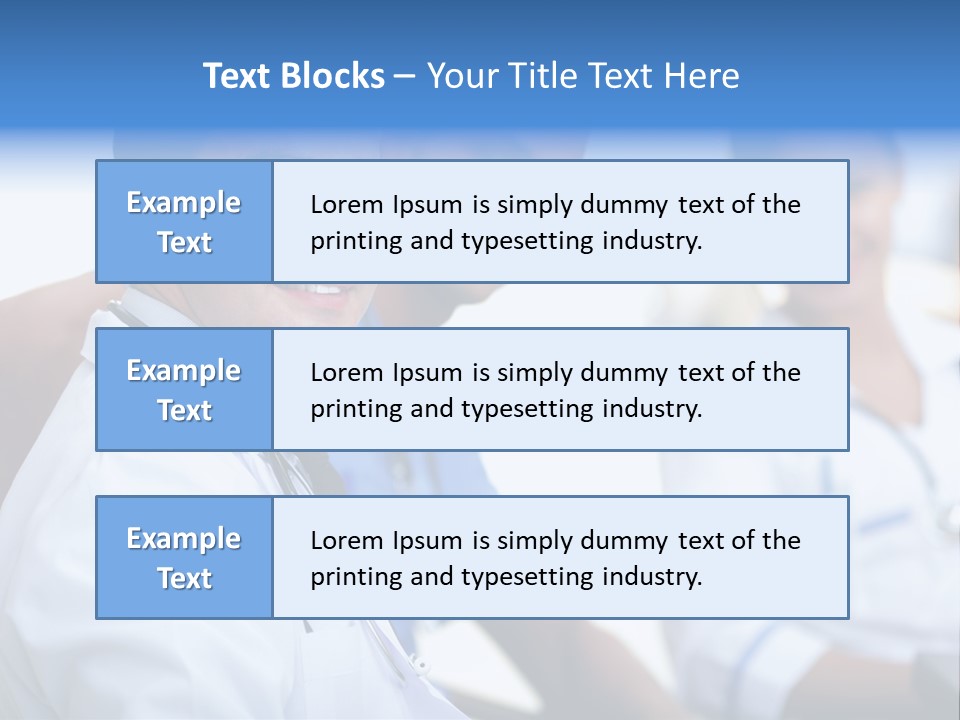 Worker Uniform Man PowerPoint Template
