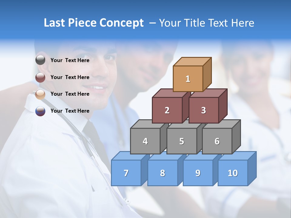 Worker Uniform Man PowerPoint Template