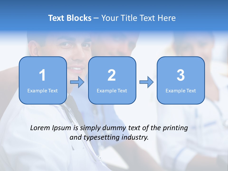 Worker Uniform Man PowerPoint Template