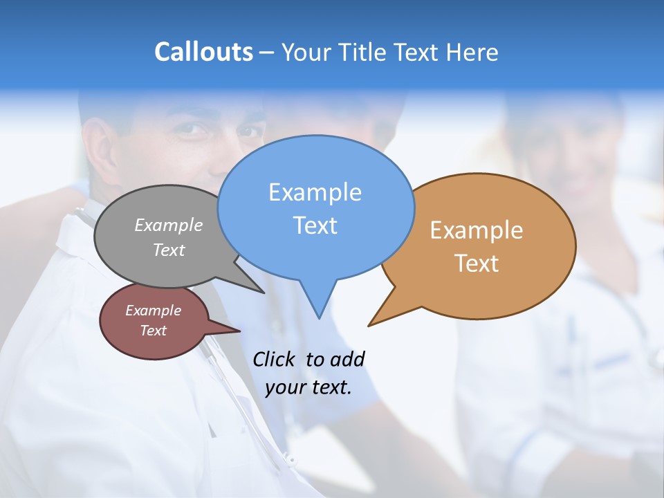 Worker Uniform Man PowerPoint Template