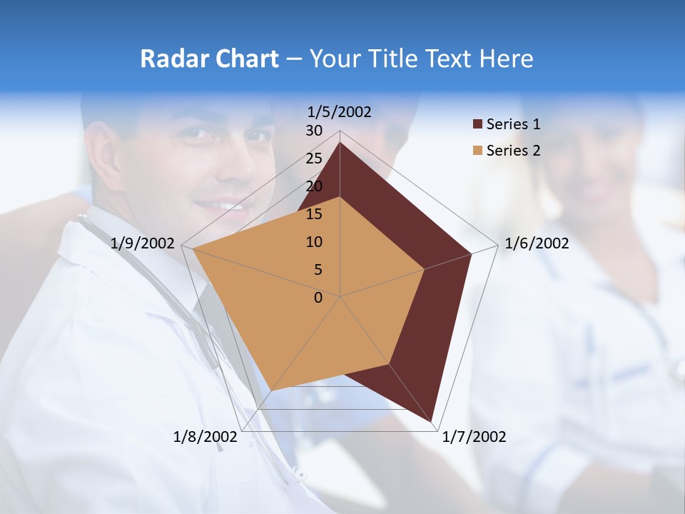 Worker Uniform Man PowerPoint Template