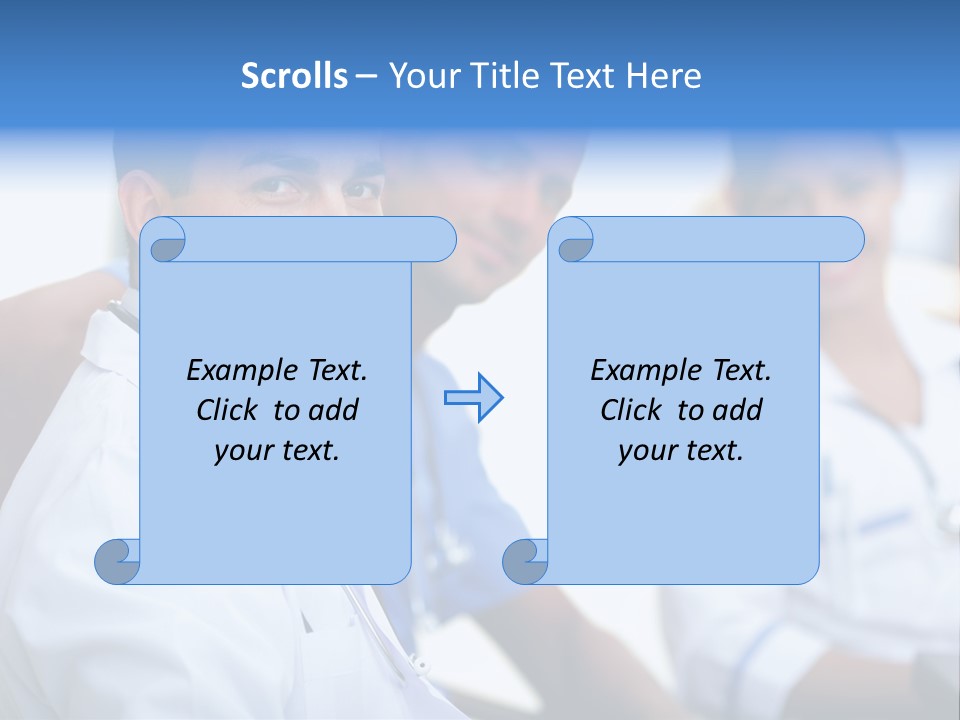 Worker Uniform Man PowerPoint Template