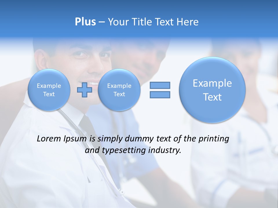 Worker Uniform Man PowerPoint Template