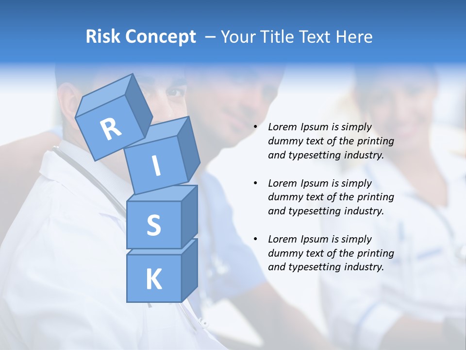 Worker Uniform Man PowerPoint Template