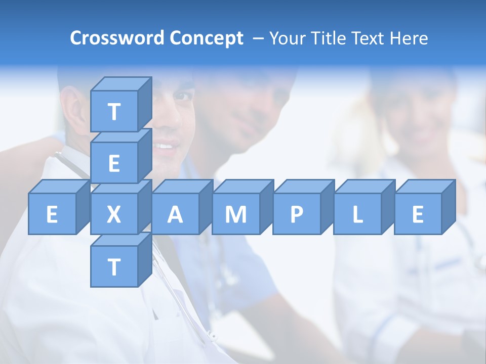 Worker Uniform Man PowerPoint Template