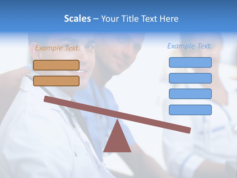 Worker Uniform Man PowerPoint Template