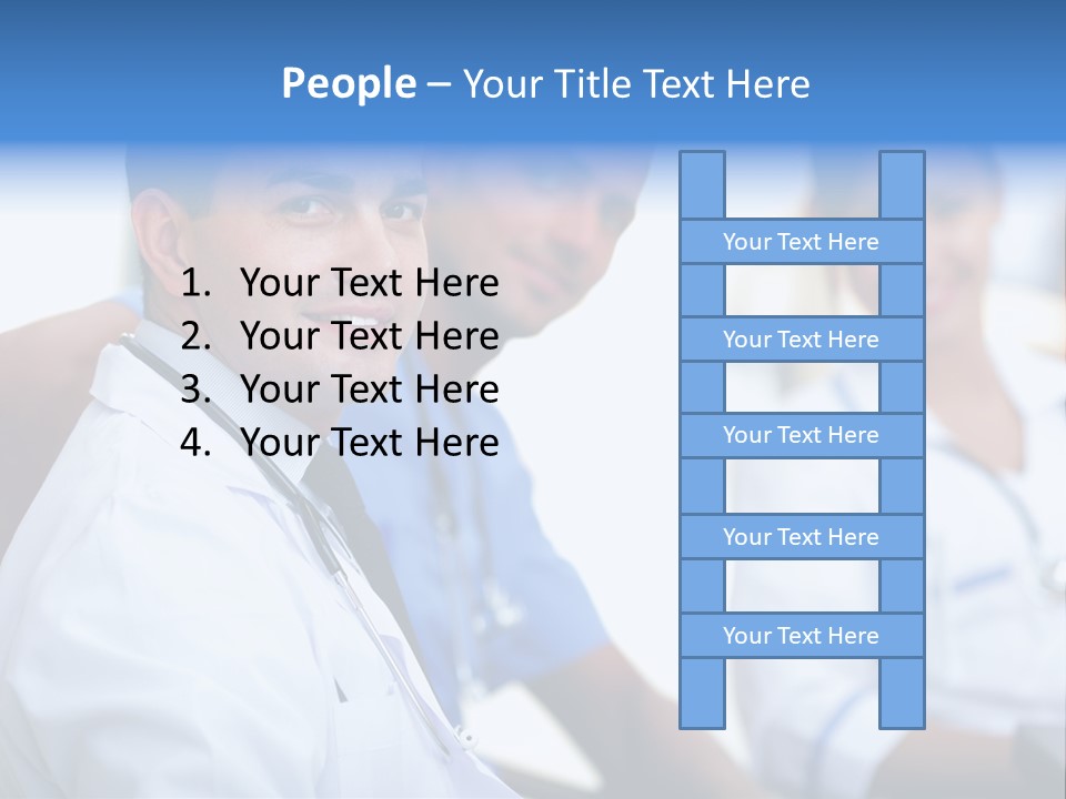 Worker Uniform Man PowerPoint Template