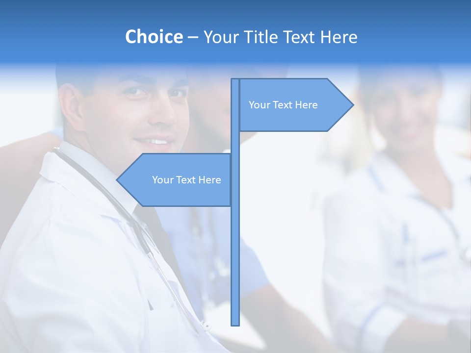 Worker Uniform Man PowerPoint Template