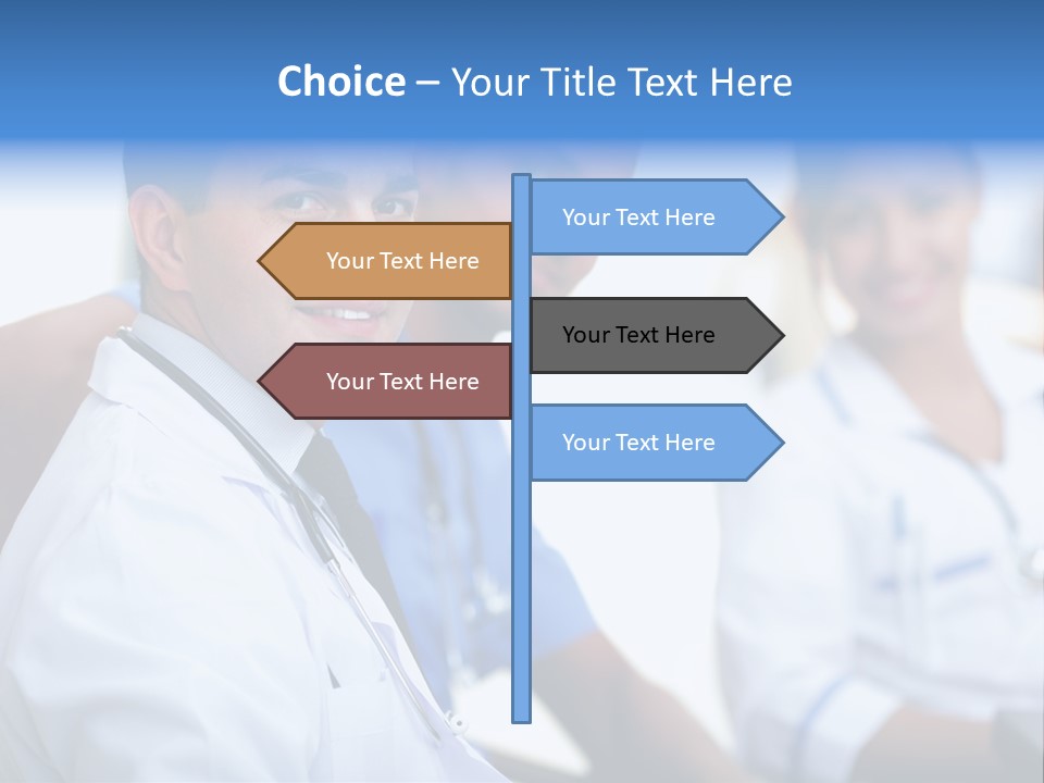 Worker Uniform Man PowerPoint Template