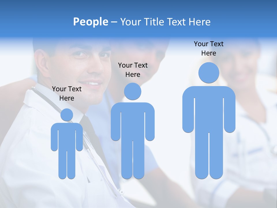 Worker Uniform Man PowerPoint Template