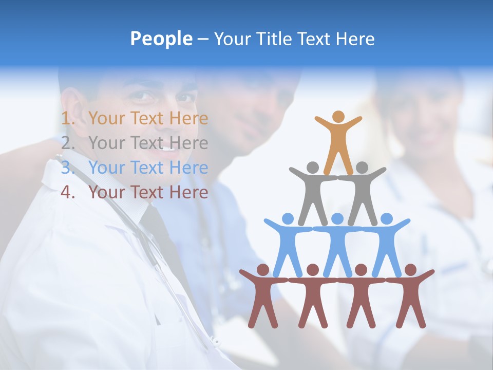 Worker Uniform Man PowerPoint Template