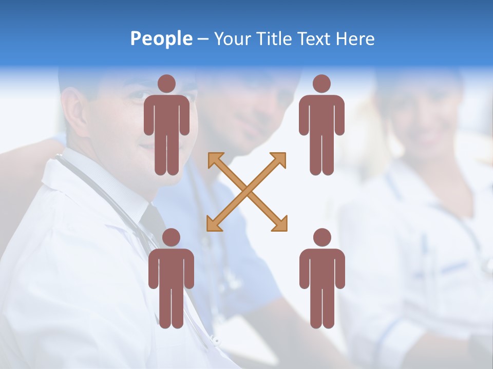 Worker Uniform Man PowerPoint Template