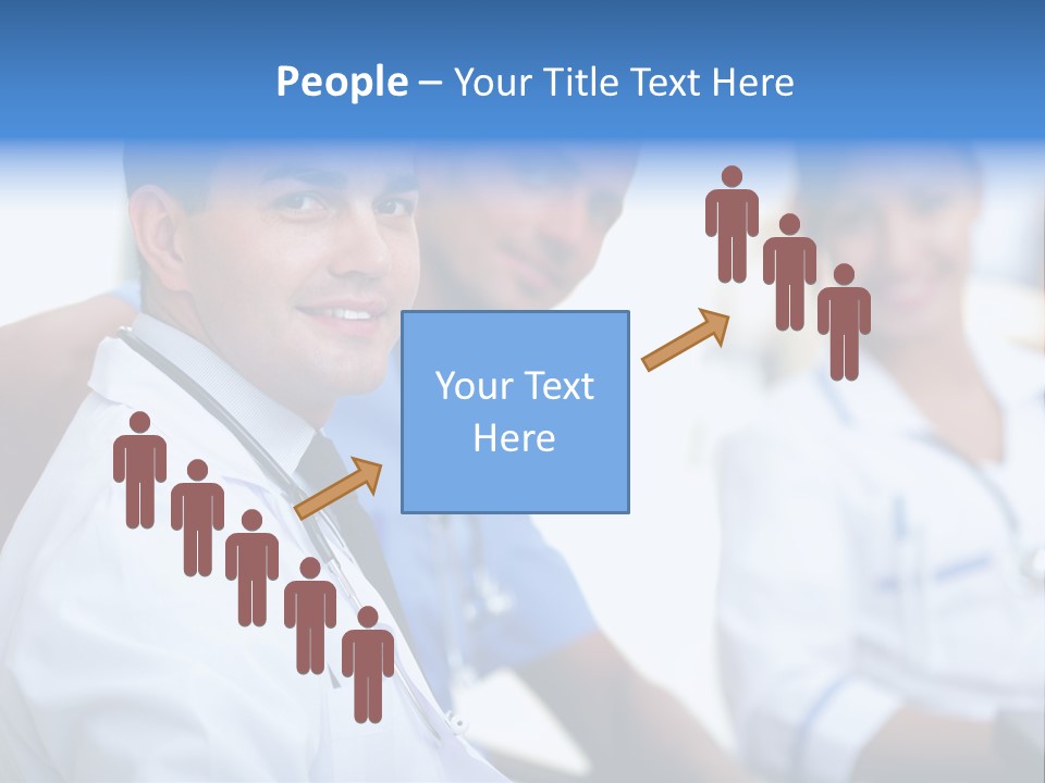 Worker Uniform Man PowerPoint Template