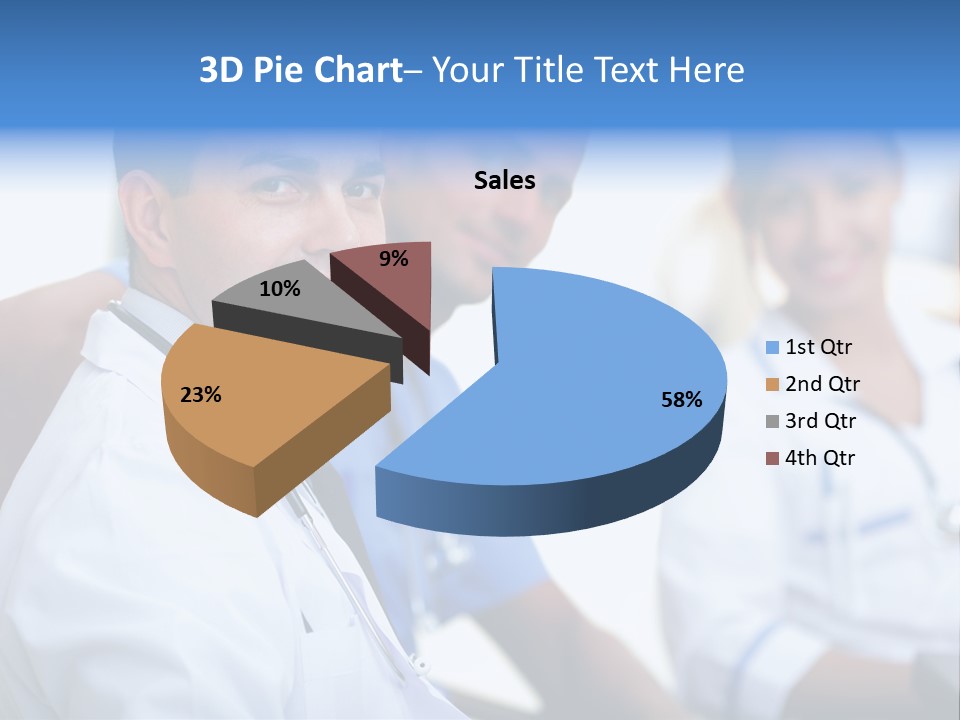 Worker Uniform Man PowerPoint Template