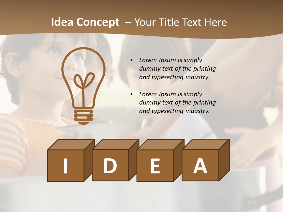 Dirty Poverty Small PowerPoint Template