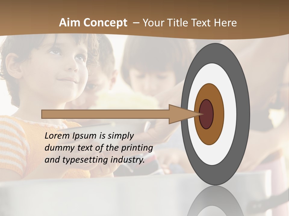 Dirty Poverty Small PowerPoint Template