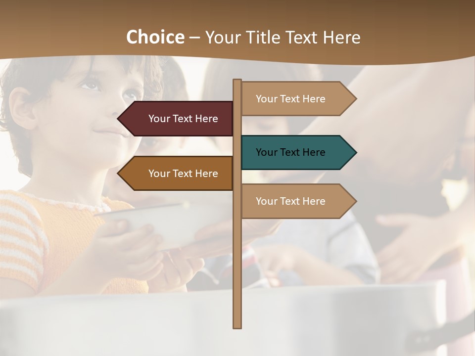 Dirty Poverty Small PowerPoint Template
