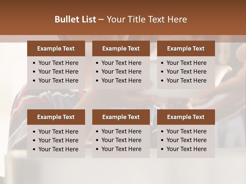 Pot Small Boy PowerPoint Template