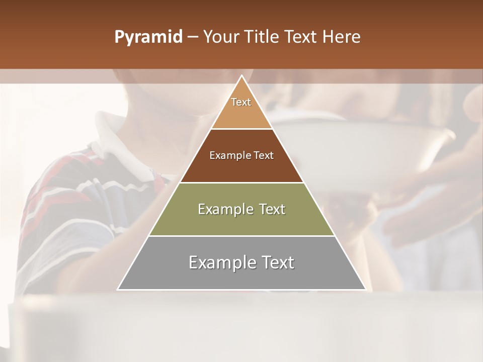 Pot Small Boy PowerPoint Template